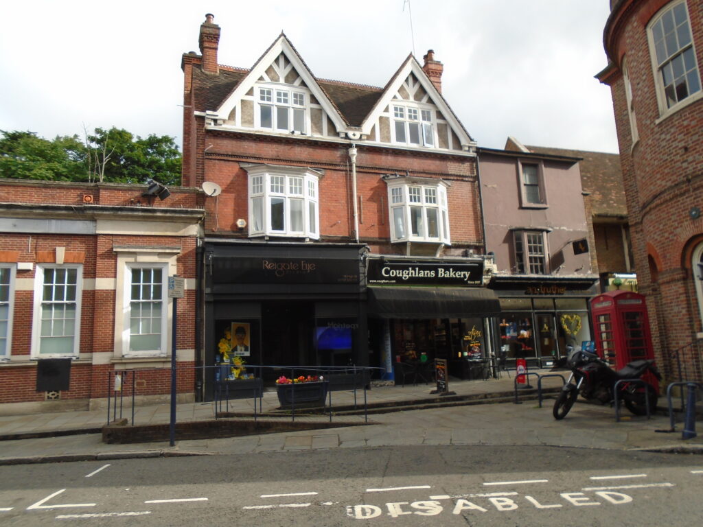 REIGATE TOWN CENTRE INVESTMENT – SHOP AND TWO FLOOR MAISONETTE REIGATE TOWN CENTRE INVESTMENT – SHOP AND TWO FLOOR MAISONETTE